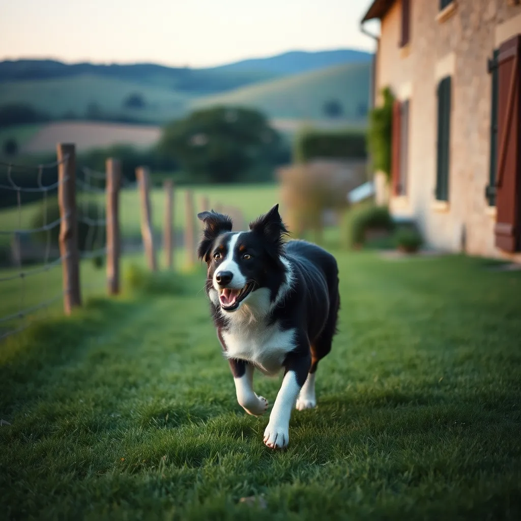 Un jardin clôturé permet à votre chien de profiter du séjour en toute sécurité