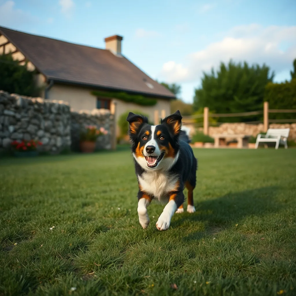 Un jardin clos est le critère essentiel pour un séjour serein avec un chien