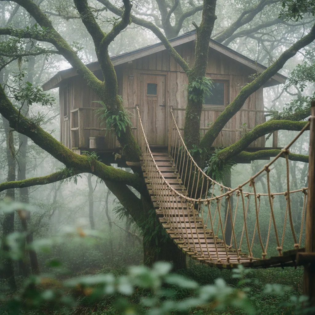Les cabanes dans les arbres se multiplient en forêt de Brocéliande et dans le bocage breton