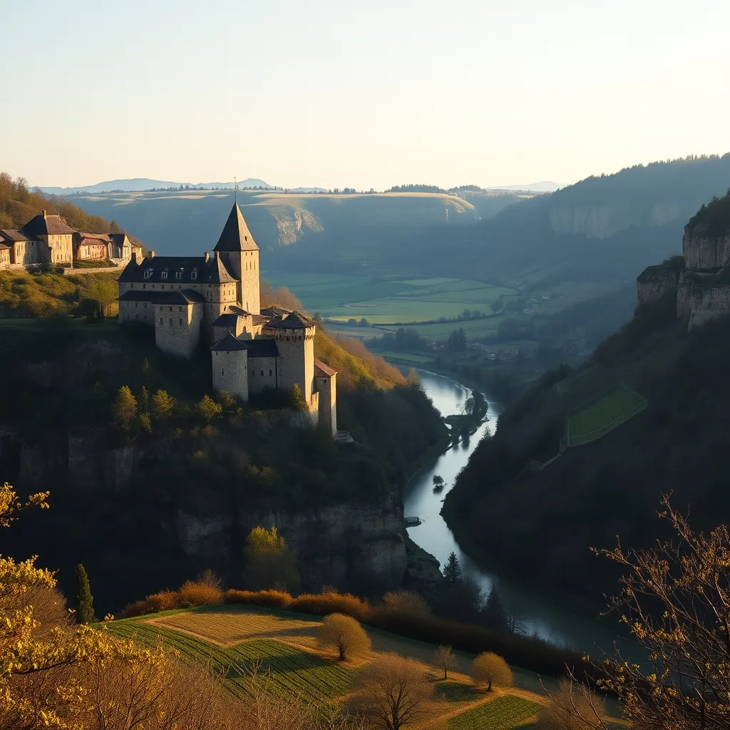 La vallée de la Dordogne et ses châteaux, à quelques minutes du village de gîtes