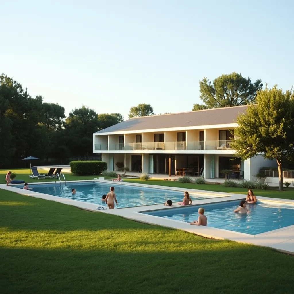 Les résidences de tourisme en Dordogne proposent piscine et espaces verts communs