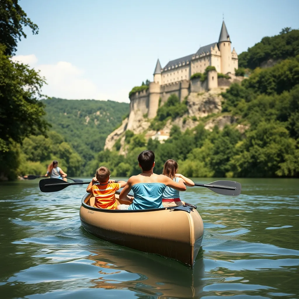 Le canoë sur la Dordogne reste l'activité incontournable d'un séjour dans la région