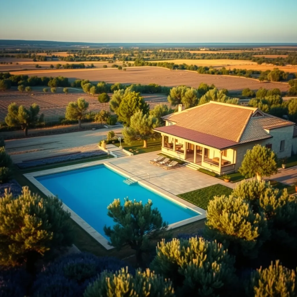 Un mas provençal avec piscine, destination prisée pour les grands groupes en été