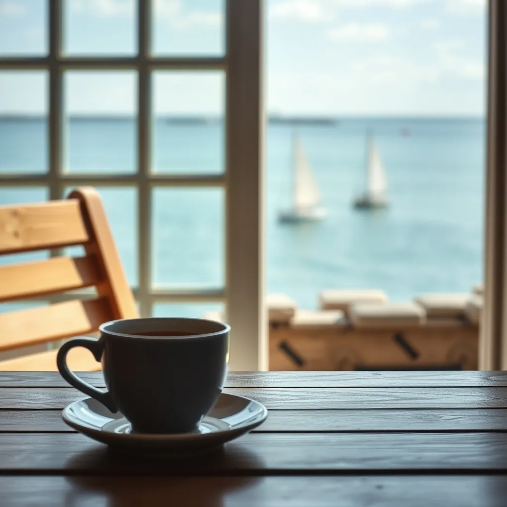 Vue sur le Golfe du Morbihan depuis la terrasse d'une location saisonnière