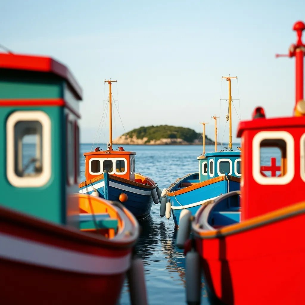 Le Golfe du Morbihan et ses bateaux colorés, un décor de carte postale