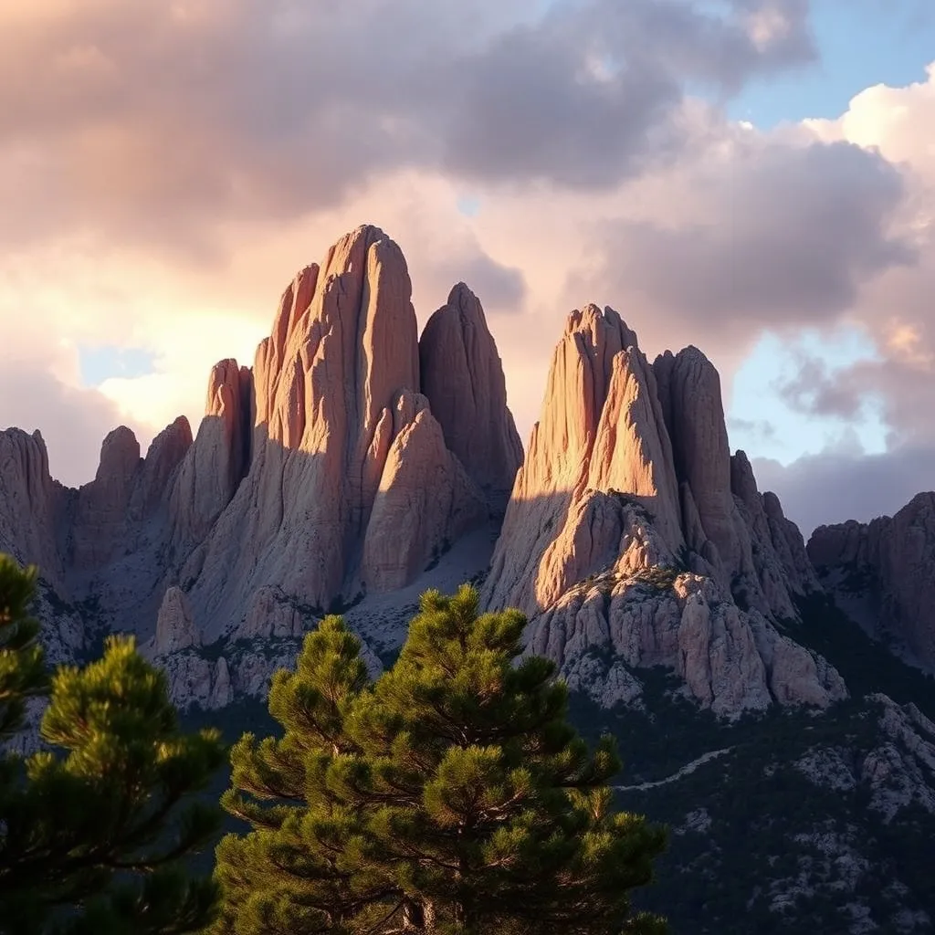 Les Aiguilles de Bavella en Corse, un décor de granite rouge spectaculaire