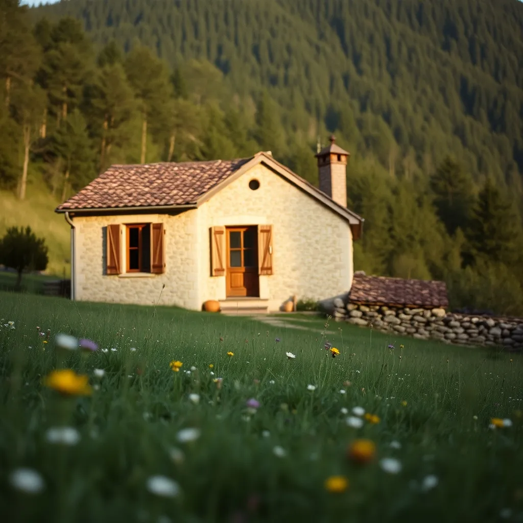 Gîte en pierre restaurée dans la vallée de Bethmale