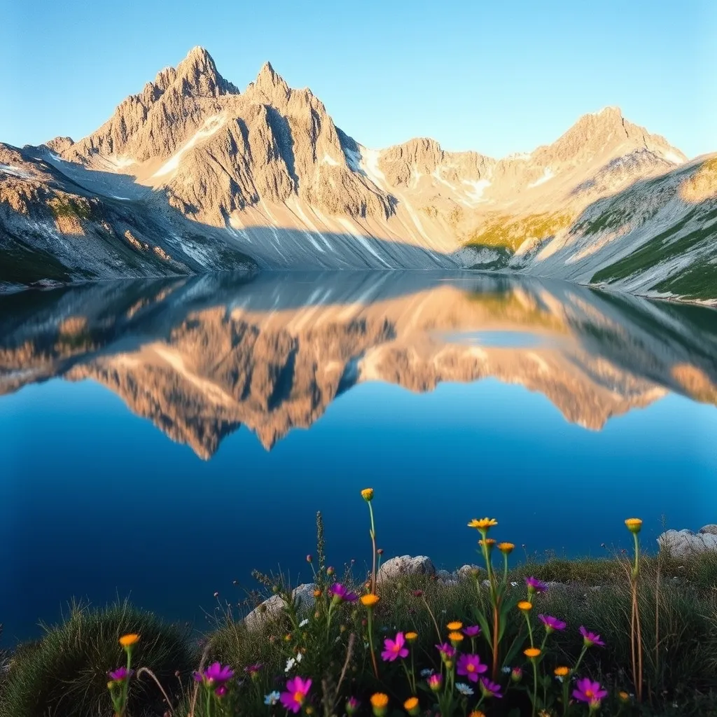 Le lac d'Allos dans le parc national du Mercantour, plus grand lac naturel d'altitude d'Europe