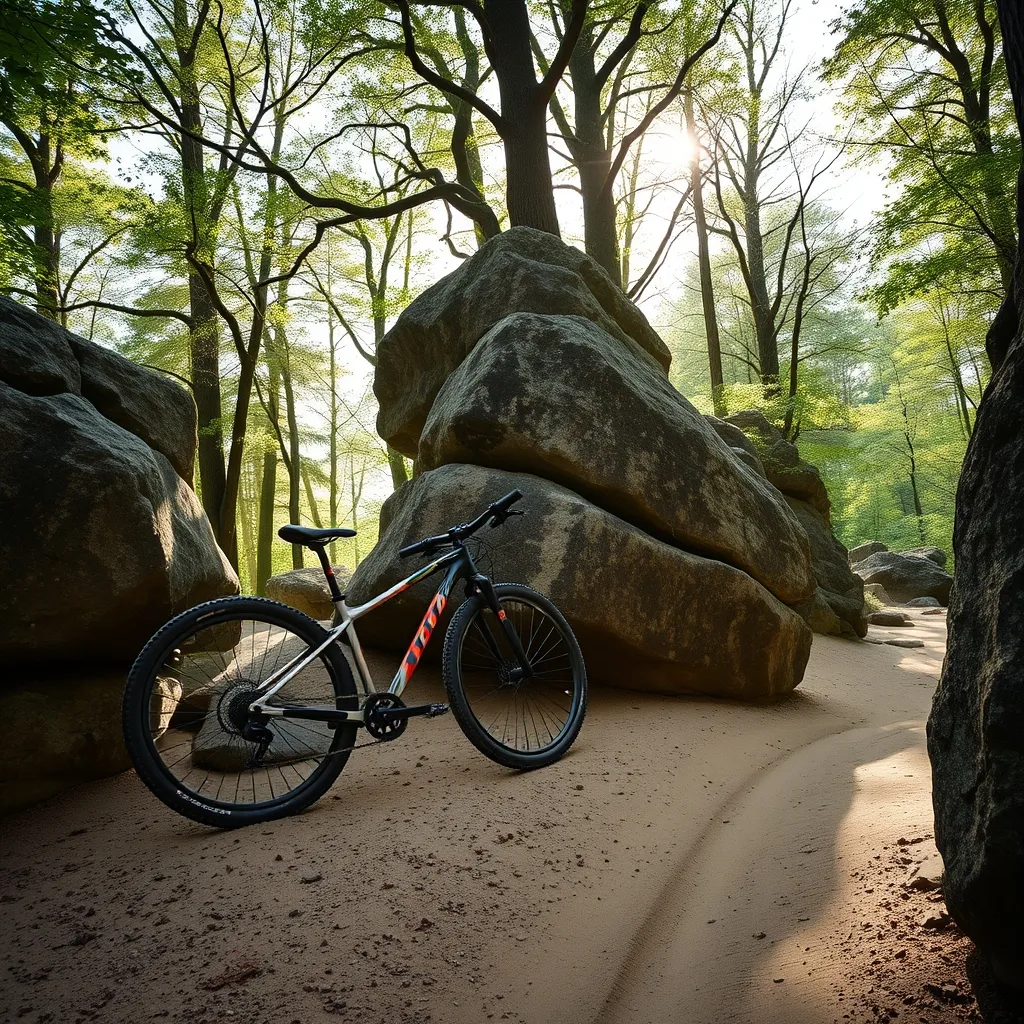 Les chaos de grès de Fontainebleau offrent un terrain technique unique en Île-de-France