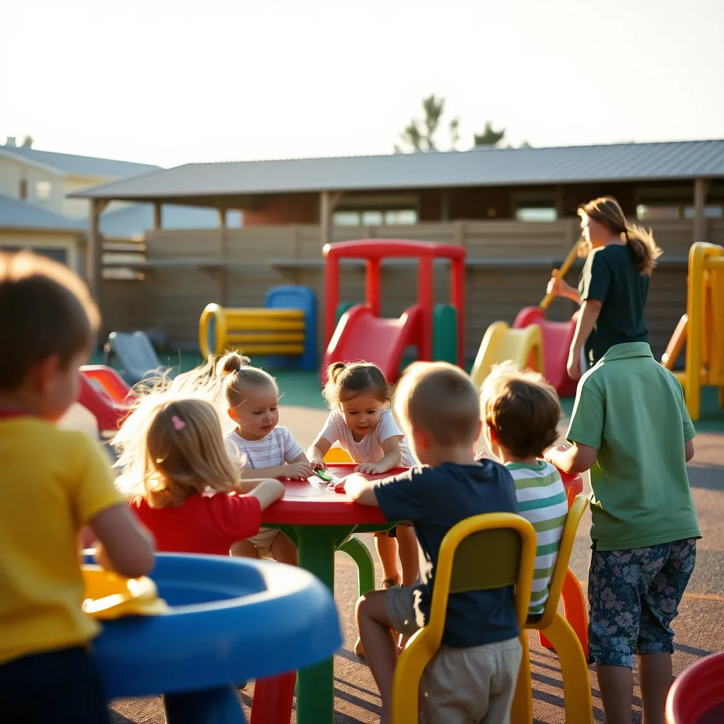 Le club enfants, un atout majeur des formules tout compris en village vacances