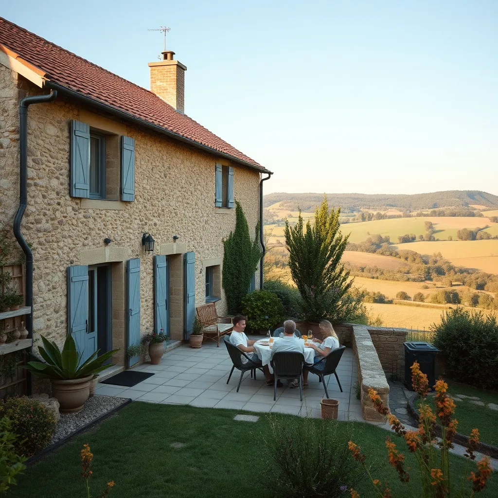 Un gîte rural avec jardin, alternative flexible au séjour tout compris