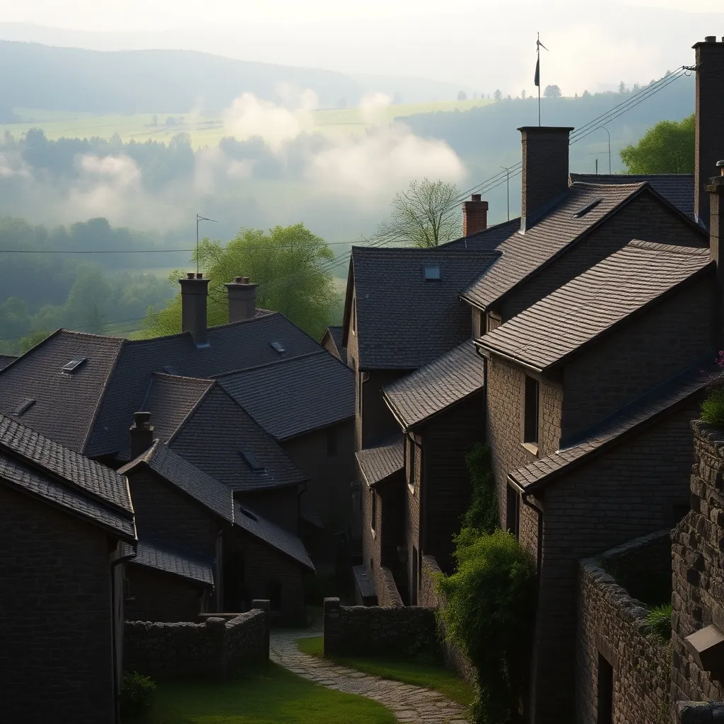 Le village médiéval de Salers, point de départ idéal pour un séjour en chambre d'hôtes dans le Cantal