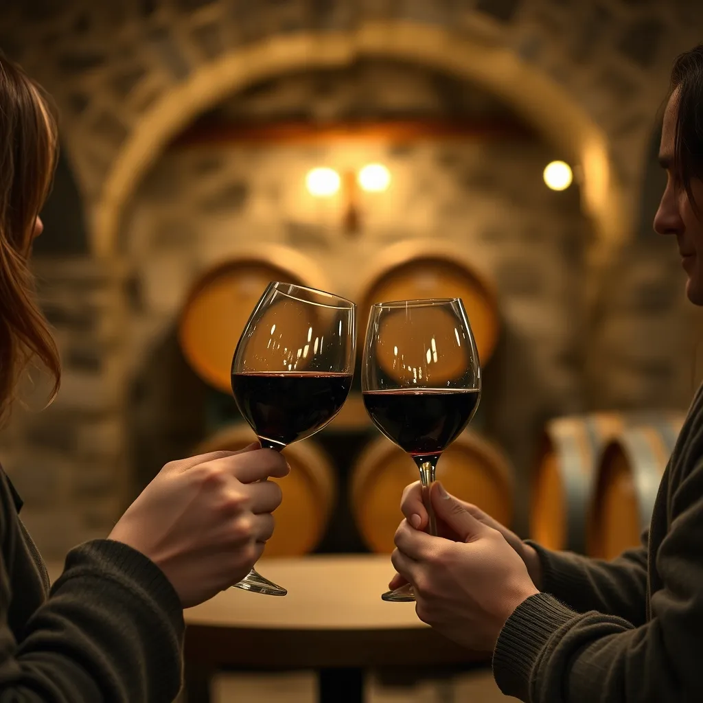 Dégustation dans un chai privé, expérience proposée par plusieurs chambres d'hôtes viticoles
