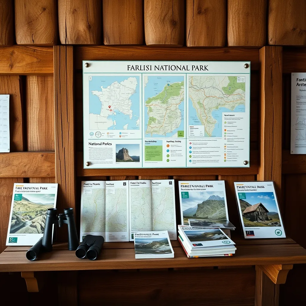 Documentation naturaliste mise à disposition des hôtes dans un refuge marqué