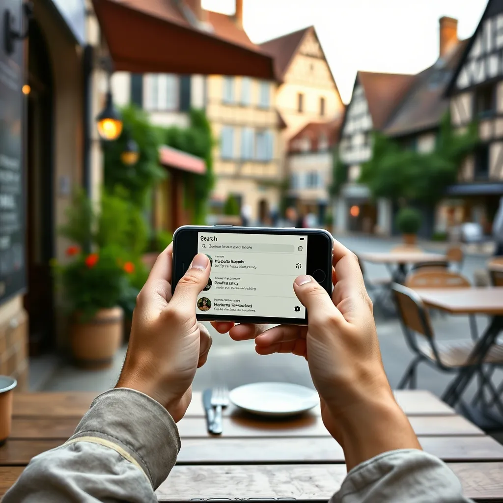 Les annuaires des réseaux comme Gîtes de France sont accessibles depuis un smartphone
