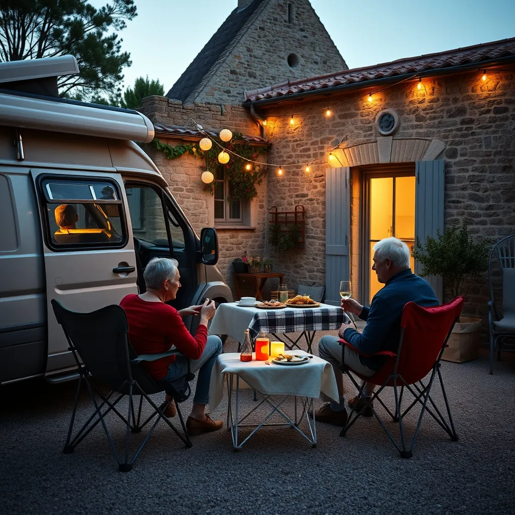 Le partage d'un repas avec l'agriculteur transforme une halte en véritable rencontre