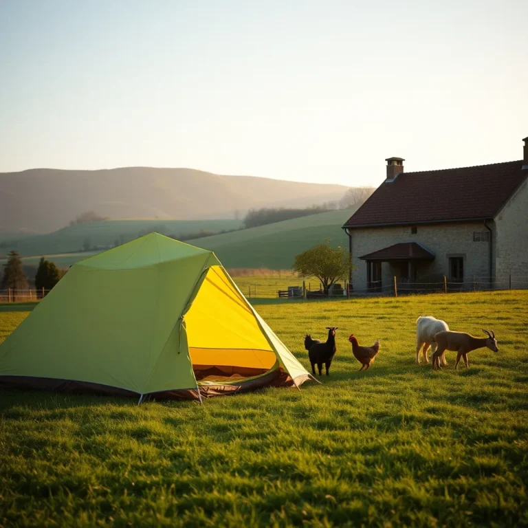 Faut-il choisir un camping à la ferme avec animaux ?