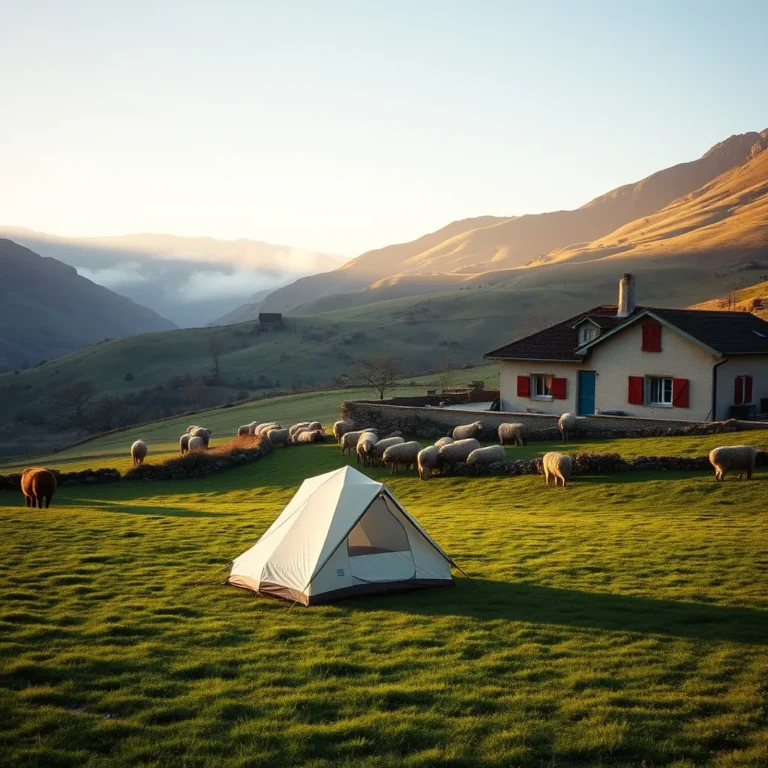 Camping à la ferme Carrique : tarifs et réservation