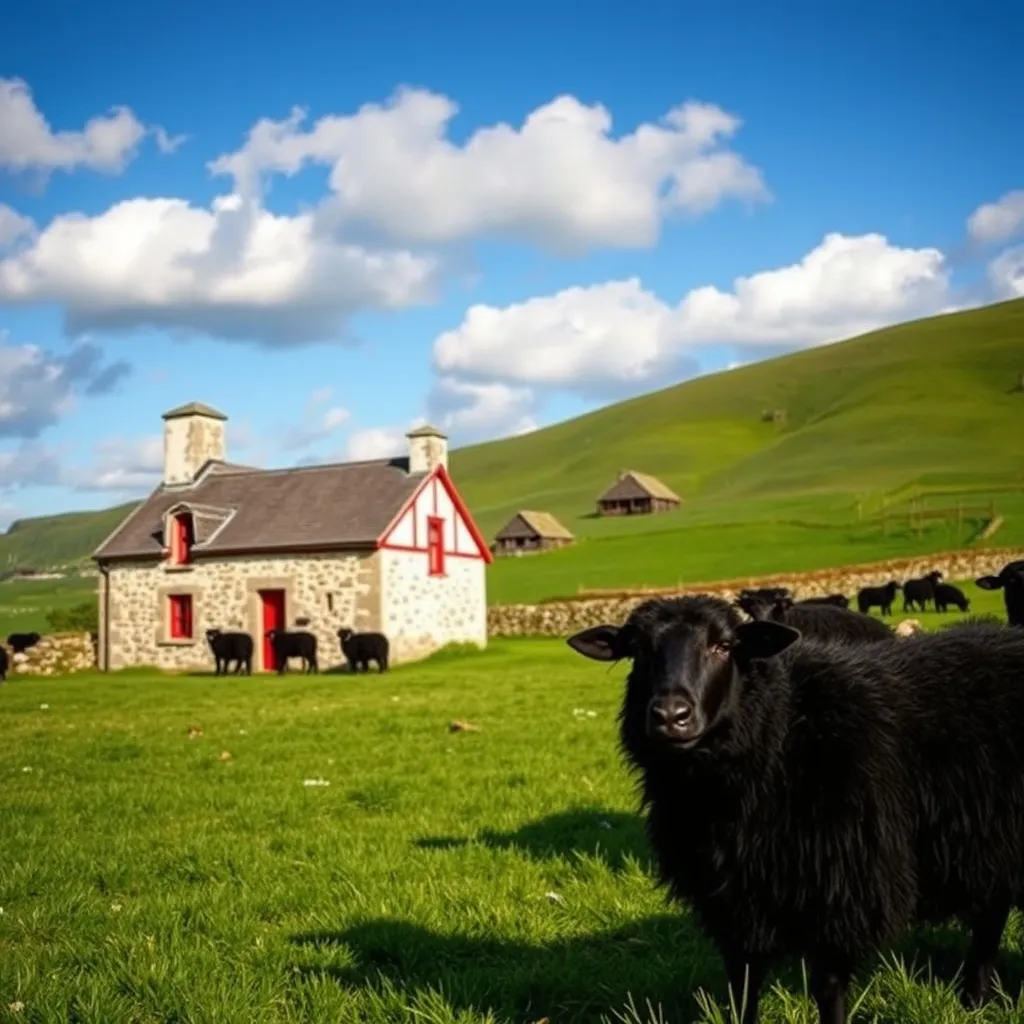 La ferme Carrique, exploitation ovine traditionnelle au cœur de la Soule basque
