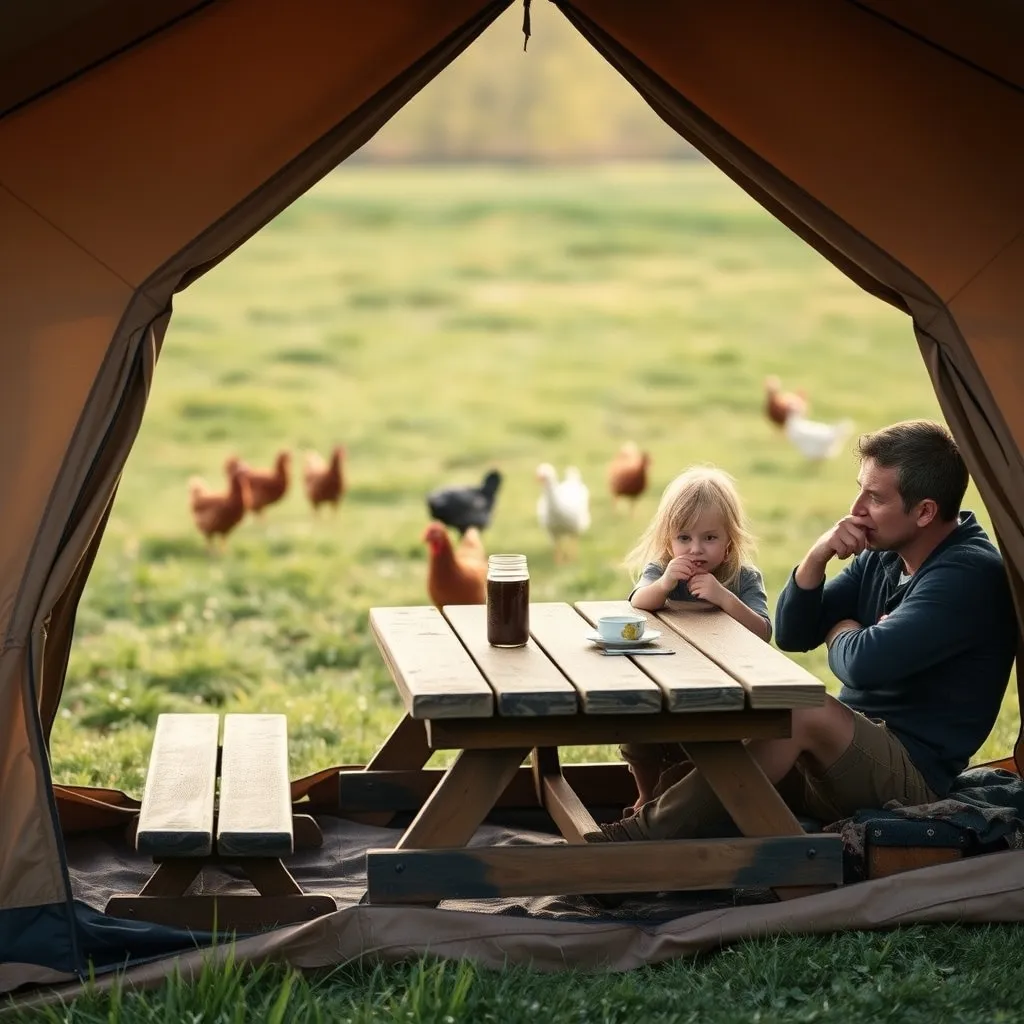 L'ambiance conviviale et champêtre fait le charme des campings à la ferme bretons