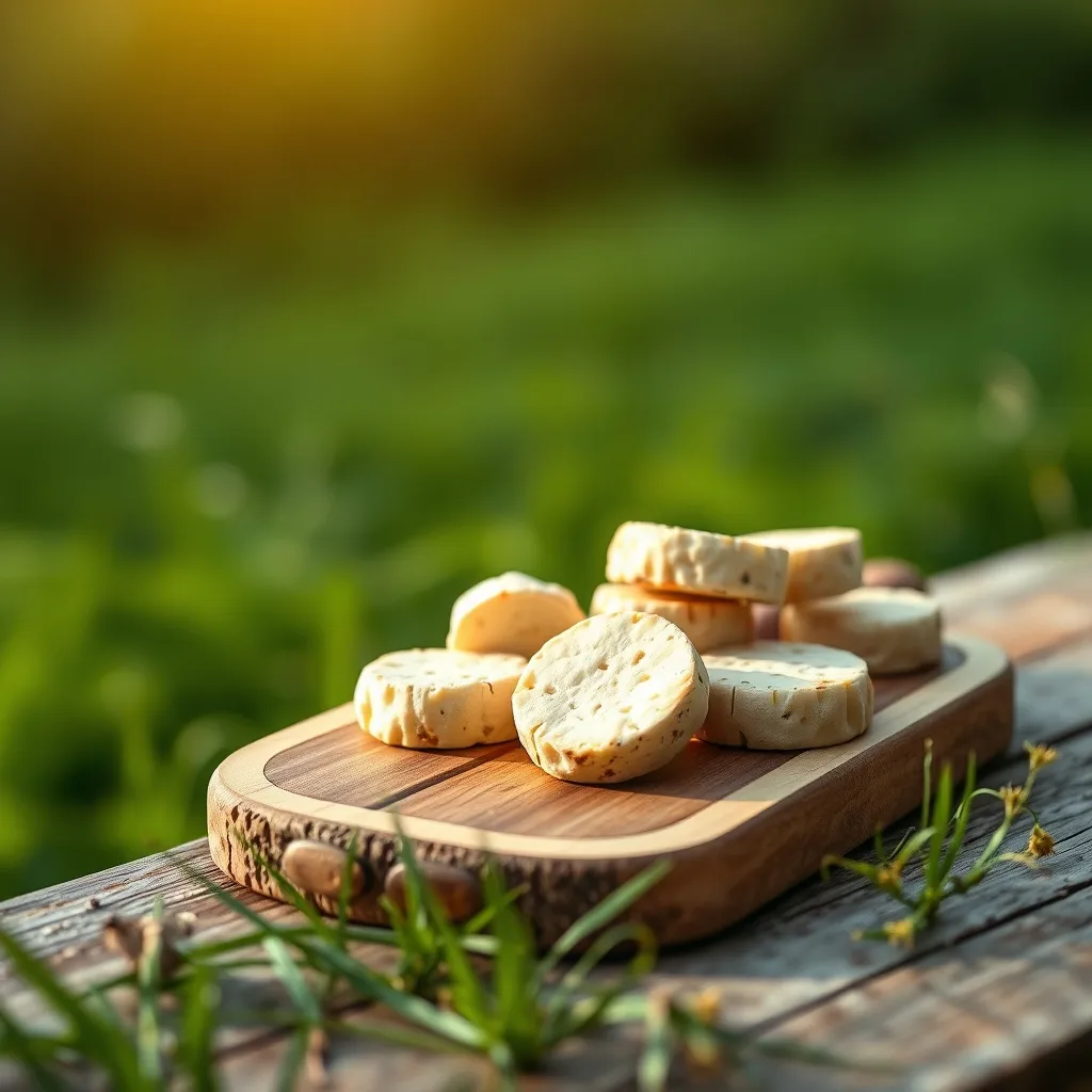 Les fromages de chèvre fermiers des Biquettes du Barrage, à déguster sur place ou à emporter