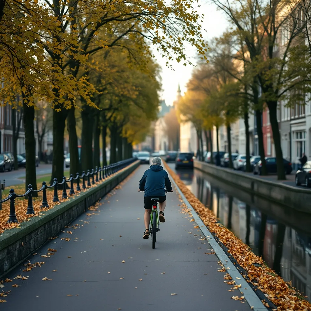 Balade à vélo le long des canaux, le meilleur moyen de découvrir Amsterdam