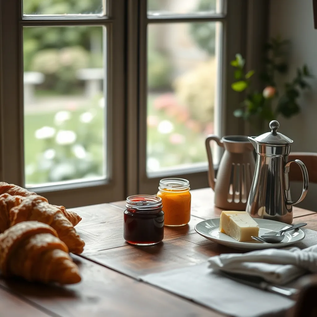 Le petit-déjeuner fait maison, moment fort du séjour en chambre d'hôtes