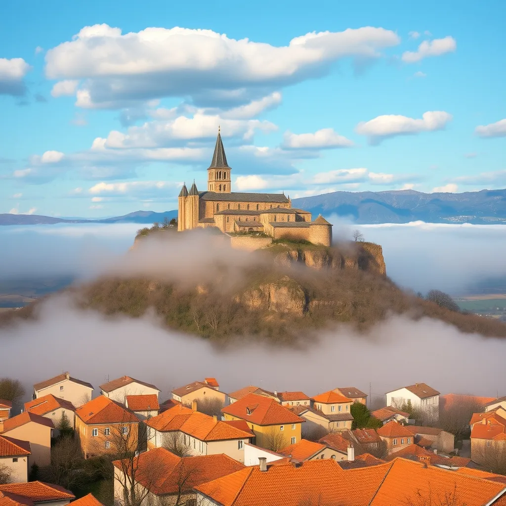 Le Puy-en-Velay, point de départ du chemin de Saint-Jacques et cœur touristique de la Haute-Loire