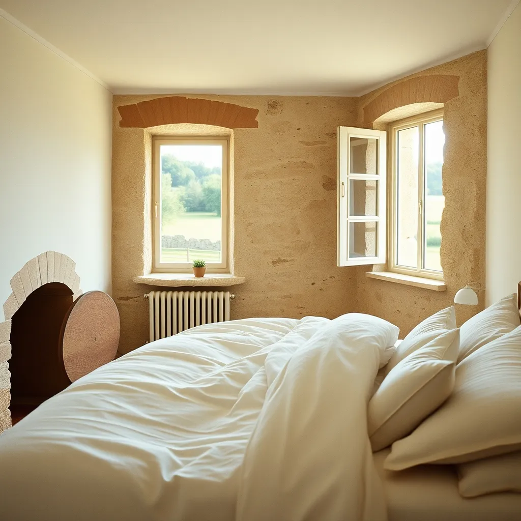 Chambre d'hôtes de charme avec vue sur la campagne vendéenne