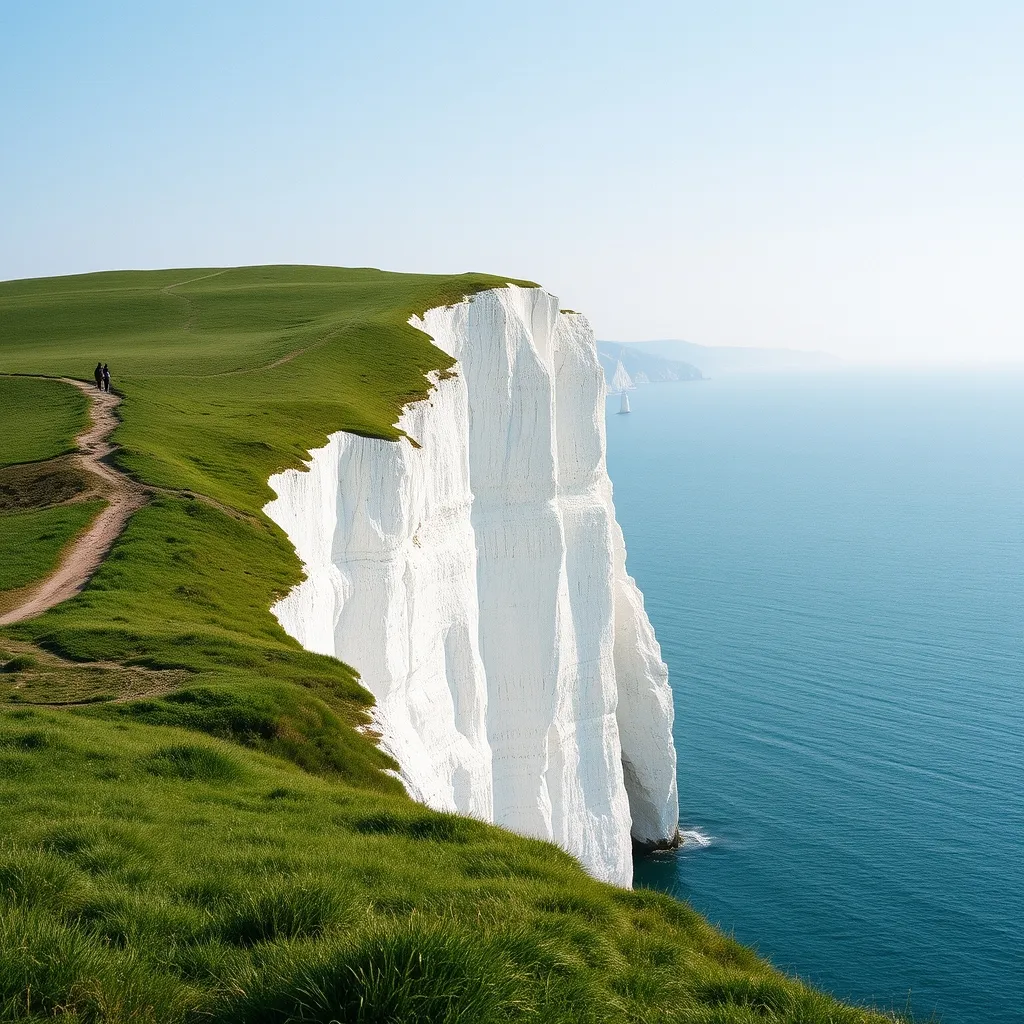 Les falaises du Cap Blanc-Nez à 30 minutes de Wimereux