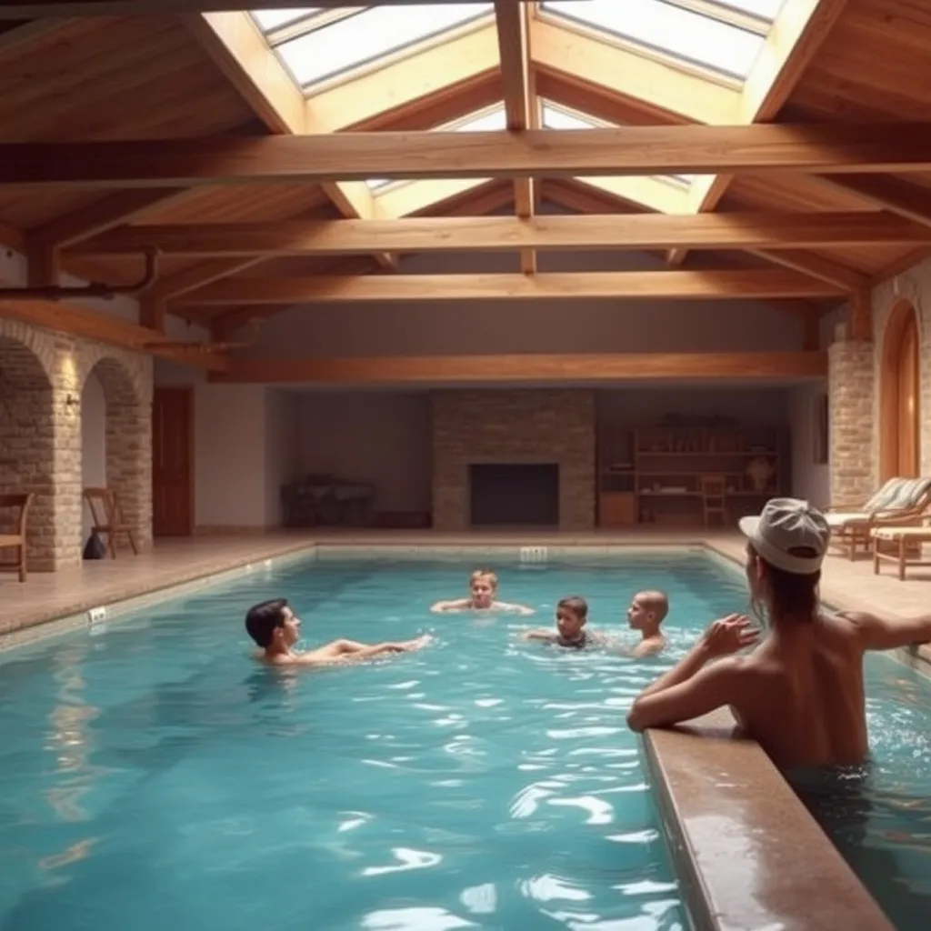 Un séjour en gîte avec piscine intérieure privée séduit aussi bien les familles que les groupes d'amis
