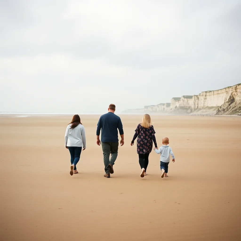 Les plages de Normandie offrent de grands espaces préservés à des prix accessibles
