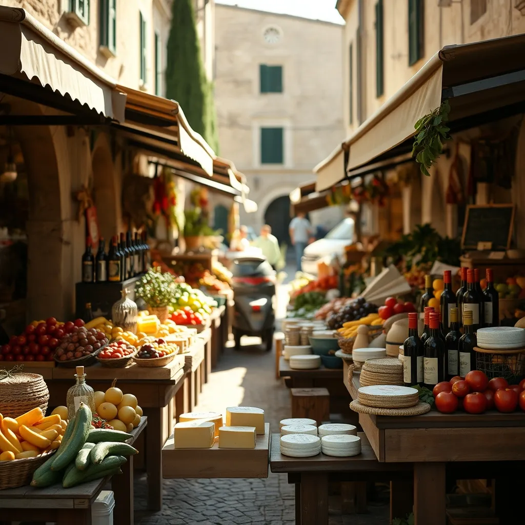 Les marchés provençaux sont une expérience incontournable pendant un séjour en location de vacances