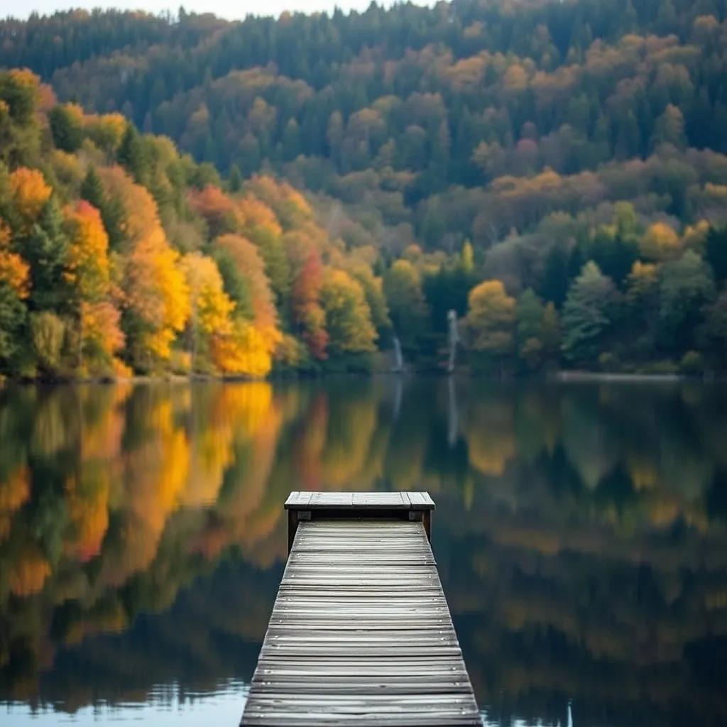 Le lac des Settons dans le Morvan, havre de paix pour un week-end nature en Bourgogne